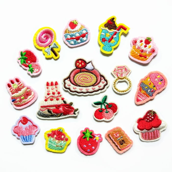 Sewing Id - 10 шт., вышитая нашивка с фруктовым