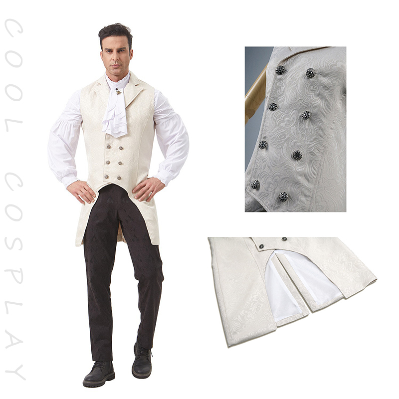 Sewing Vest - Средневековый фрак в стиле Ренессанс, мужской