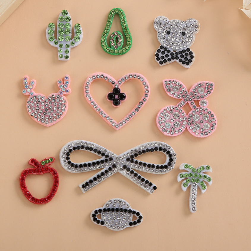Sewing Id - 10 шт., бант на дереве, медведь,