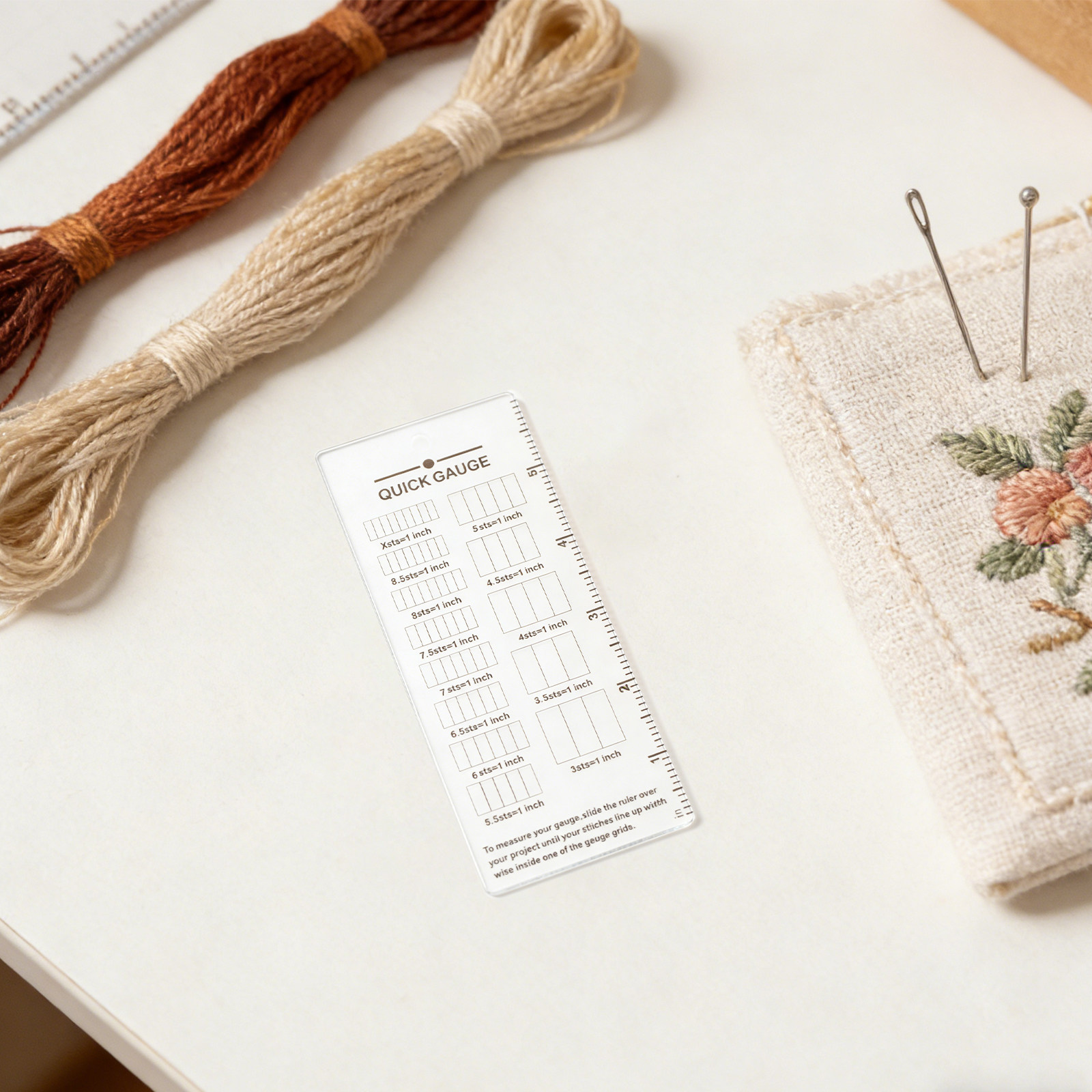 2 шт. акриловых прозрачных изм – обзор и цена Sewing Knit