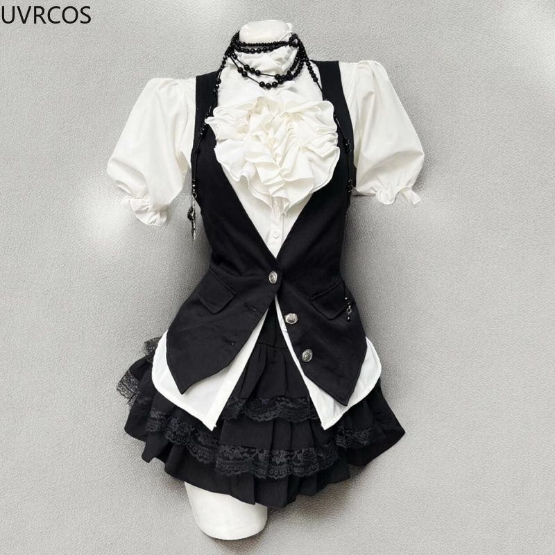 Y2k Aesthetic Lolita Style Swe – обзор и цена Sewing Vest