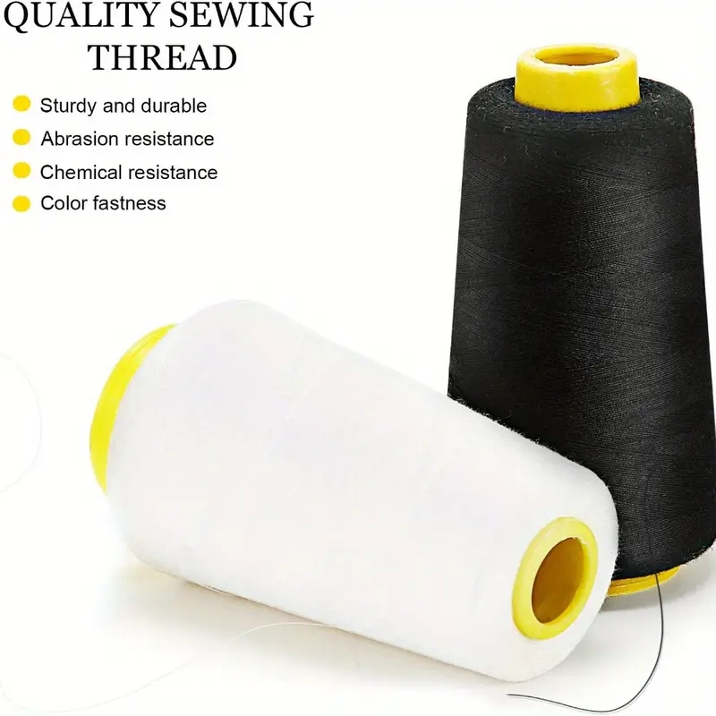 3 черных + 3 белых конуса для  – обзор и цена Serger Thread Cone