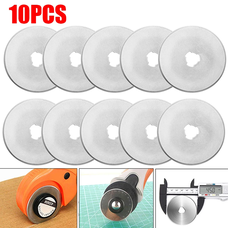 10 шт., лопасти для лоскутного – обзор и цена Rotary Cutter Fabric