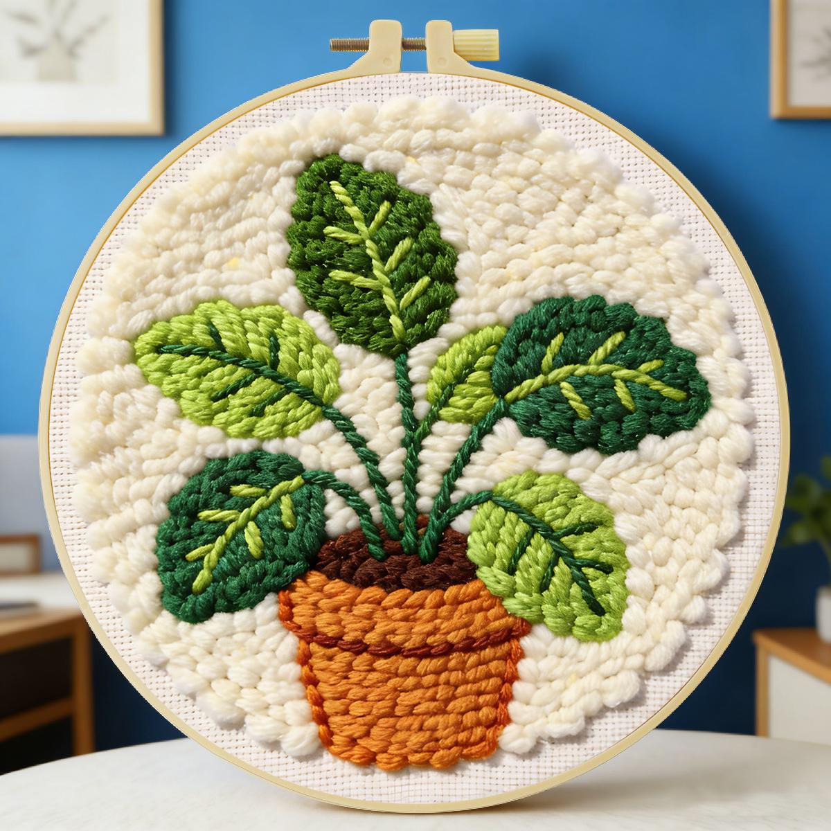 Набор для вышивания иглой-прок – обзор и цена Sewing Textile Art