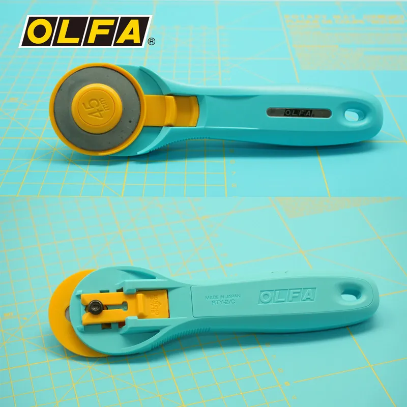 Olfa RTY-2/C 45 мм вращающееся – обзор и цена Rotary Cutter Fabric