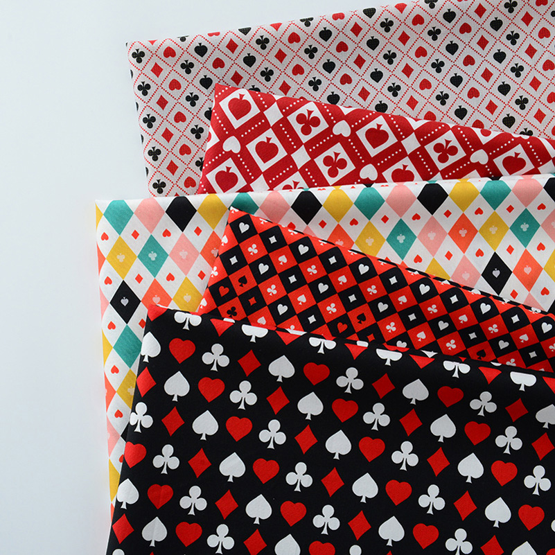 Ins Poker Element Хлопковая тк – обзор и цена Textile For Sewing