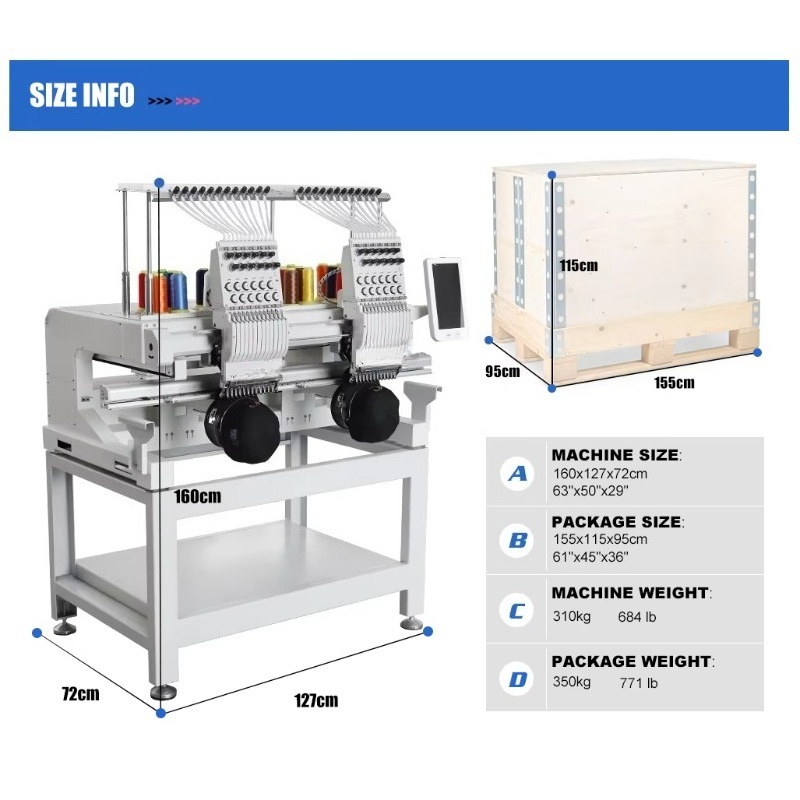 Промышленная вышивальная машин – обзор и цена Textile Sewing Factory