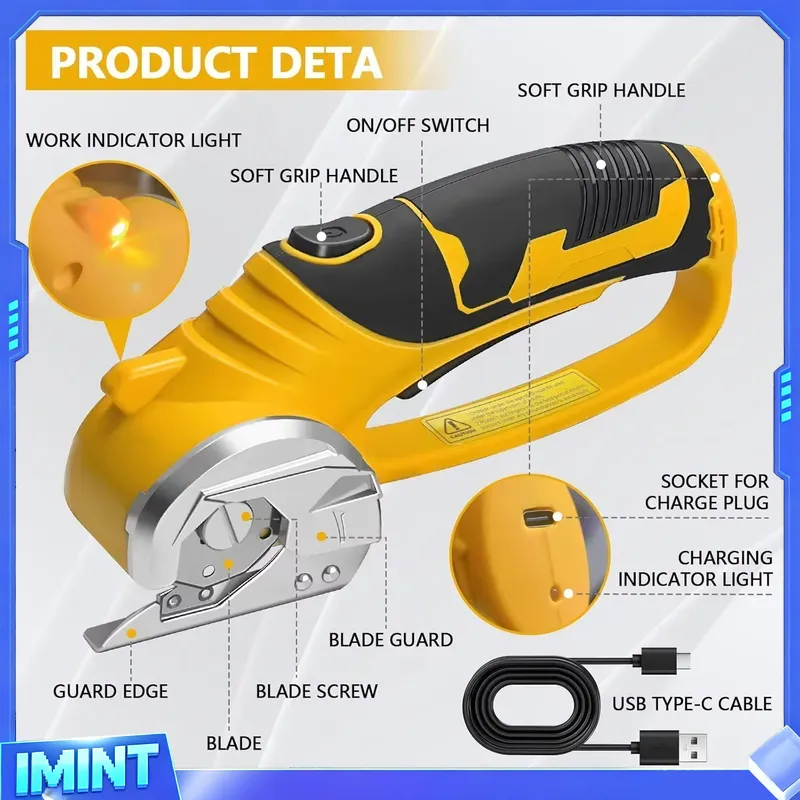 Беспроводные электрические нож – обзор и цена Rotary Cutter Fabric