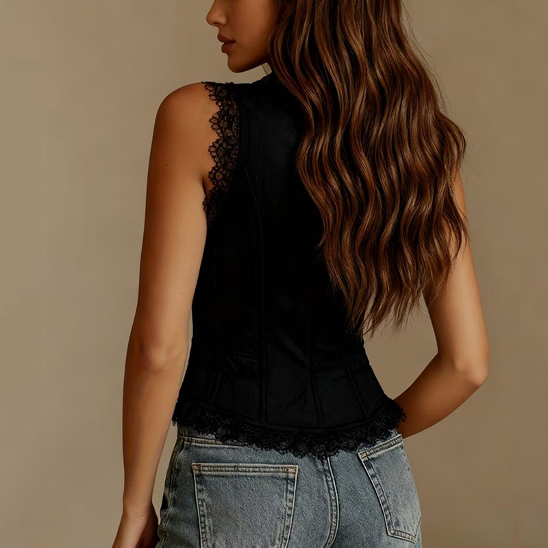 Женский жилет с глубоким V-обр – обзор и цена Sewing Vest