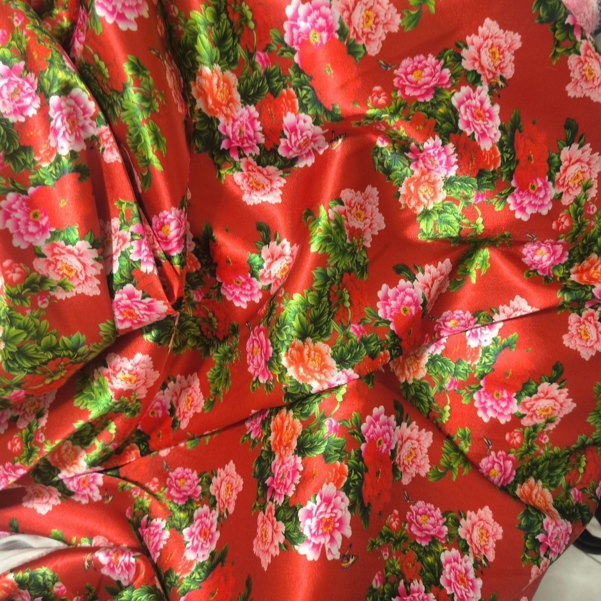 Ацетатная атласная ткань с цве – обзор и цена Textile For Sewing